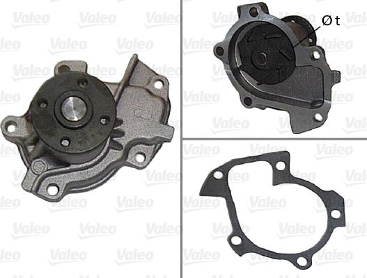 Valeo 506391 - Pompa apa aaoparts.ro