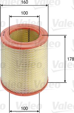 Valeo 585618 - Filtru aer aaoparts.ro