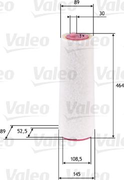 Valeo 585625 - Filtru aer aaoparts.ro