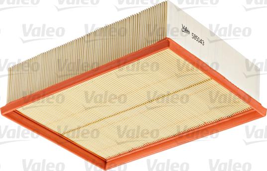 Valeo 585043 - Filtru aer aaoparts.ro