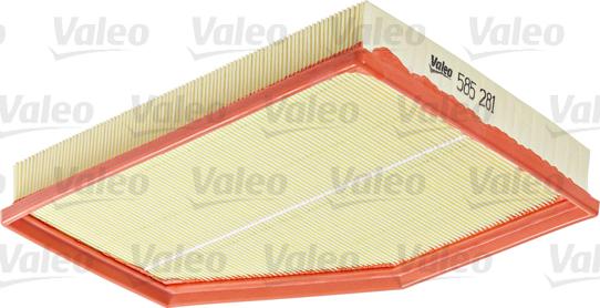 Valeo 585281 - Filtru aer aaoparts.ro