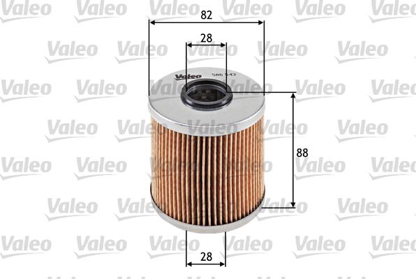 Valeo 586543 - Filtru ulei aaoparts.ro