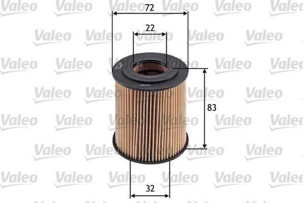 Valeo 586542 - Filtru ulei aaoparts.ro