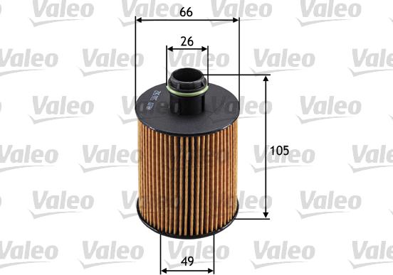 Valeo 586562 - Filtru ulei aaoparts.ro