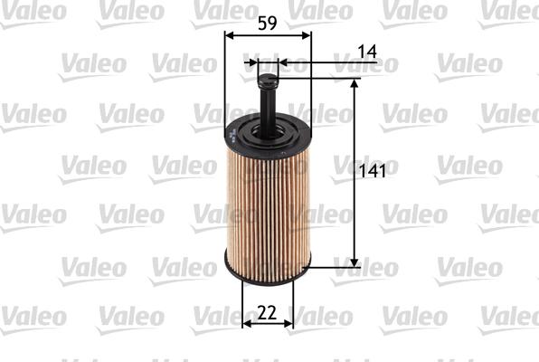 Valeo 586509 - Filtru ulei aaoparts.ro