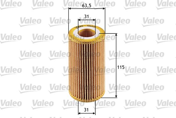 Valeo 586505 - Filtru ulei aaoparts.ro