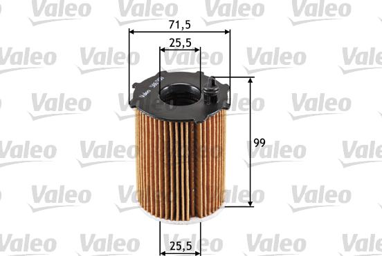 VALEO 586500 - Filtru ulei aaoparts.ro