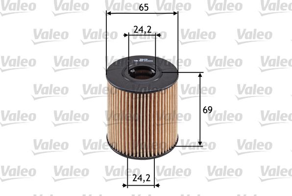 Valeo 586503 - Filtru ulei aaoparts.ro