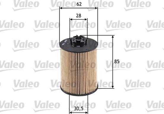 Valeo 586519 - Filtru ulei aaoparts.ro