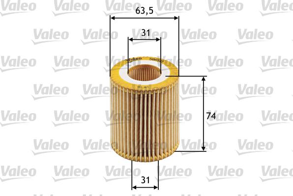 Valeo 586510 - Filtru ulei aaoparts.ro