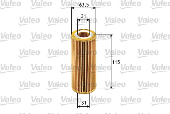 Valeo 586511 - Filtru ulei aaoparts.ro