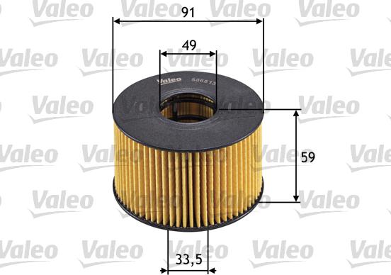 Valeo 586513 - Filtru ulei aaoparts.ro