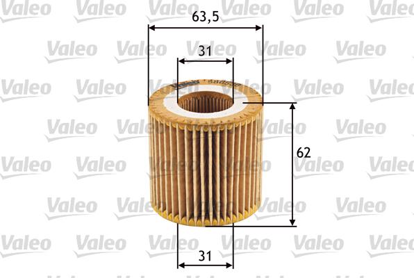 Valeo 586536 - Filtru ulei aaoparts.ro