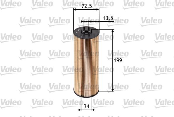 VALEO 586520 - Filtru ulei aaoparts.ro