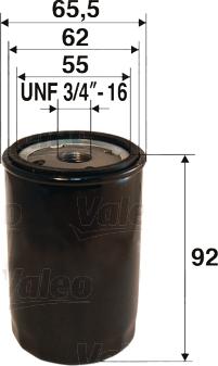 Valeo 586040 - Filtru ulei aaoparts.ro