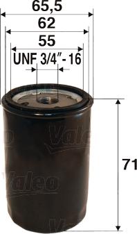 Valeo 586042 - Filtru ulei aaoparts.ro