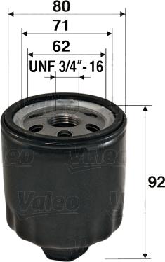 VALEO 586009 - Filtru ulei aaoparts.ro