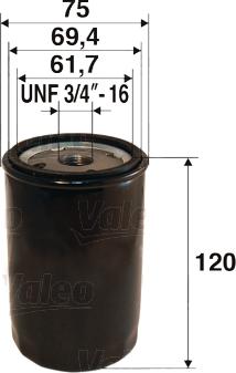 Valeo 586081 - Filtru ulei aaoparts.ro