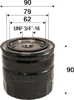 Valeo 586088 - Filtru ulei aaoparts.ro