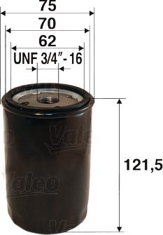 Valeo 586030 - Filtru ulei aaoparts.ro