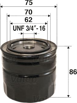 VALEO 586023 - Filtru ulei aaoparts.ro