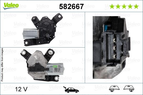 VALEO 582667 - Motor stergator aaoparts.ro