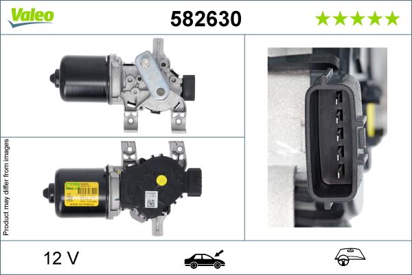 Valeo 582630 - Motor stergator aaoparts.ro