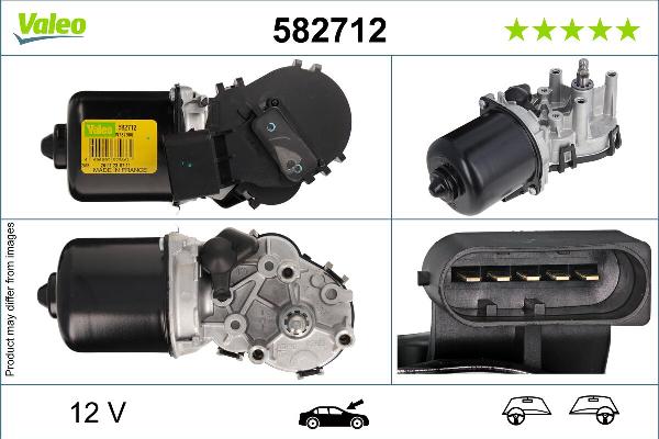 VALEO 582712 - Motor stergator aaoparts.ro