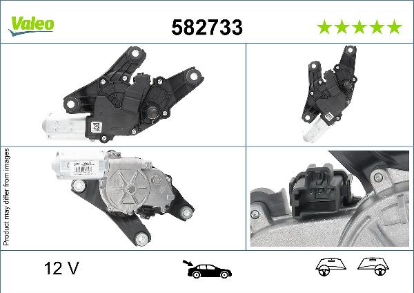 VALEO 582733 - Motor stergator aaoparts.ro