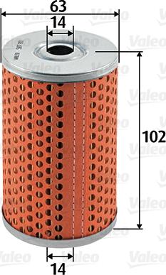 VALEO 587911 - Filtru combustibil aaoparts.ro