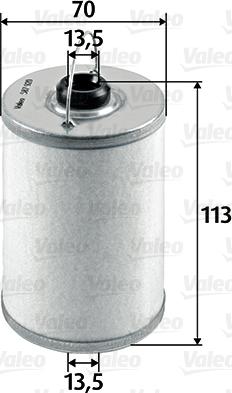 Valeo 587920 - Filtru ulei aaoparts.ro