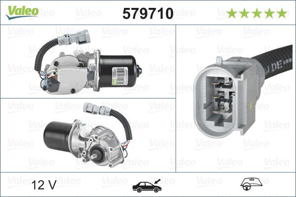 Valeo 579710 - Motor stergator aaoparts.ro