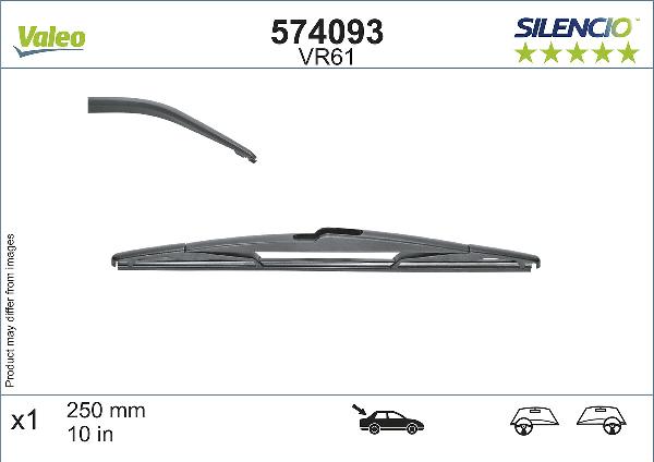VALEO 574093 - Lamela stergator aaoparts.ro