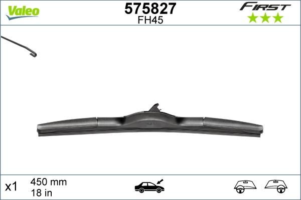 Valeo 575827 - Lamela stergator aaoparts.ro