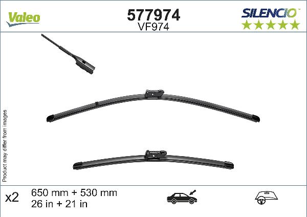 VALEO 577974 - Lamela stergator aaoparts.ro