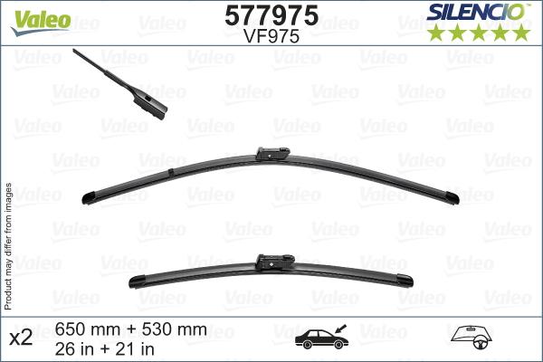 Valeo 577975 - Lamela stergator aaoparts.ro