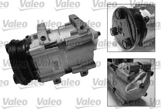 VALEO 699187 - Compresor, climatizare aaoparts.ro