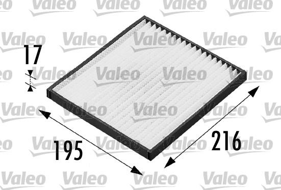 VALEO 698681 - Filtru, aer habitaclu aaoparts.ro