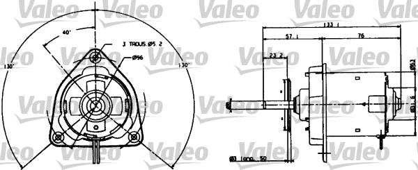 VALEO 698004 - Motor electric,ventilator aaoparts.ro