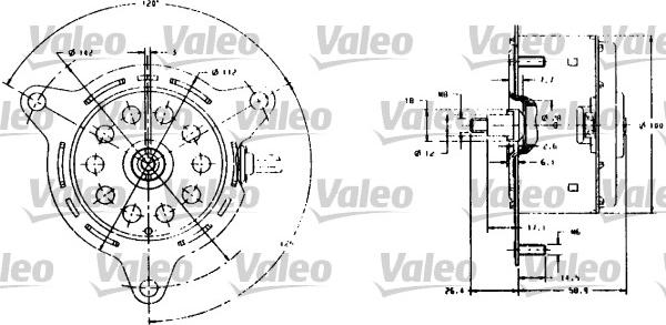 VALEO 698007 - Motor electric,ventilator aaoparts.ro