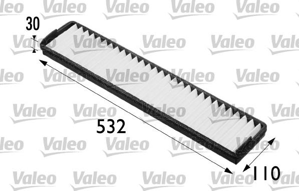 Valeo 698168 - Filtru, aer habitaclu aaoparts.ro