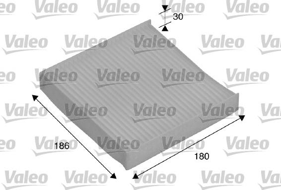 Valeo 698886 - Filtru, aer habitaclu aaoparts.ro