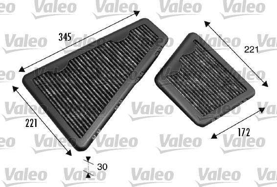 Valeo 698793 - Filtru, aer habitaclu aaoparts.ro