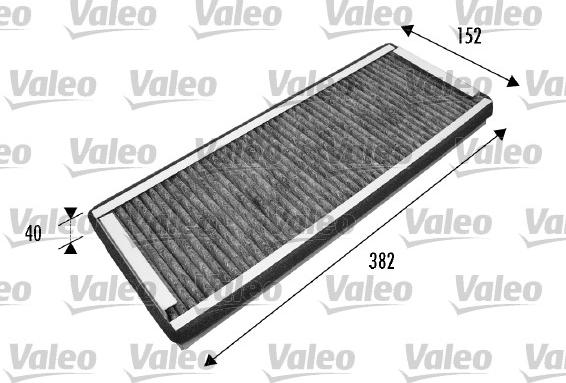 Valeo 698737 - Filtru, aer habitaclu aaoparts.ro