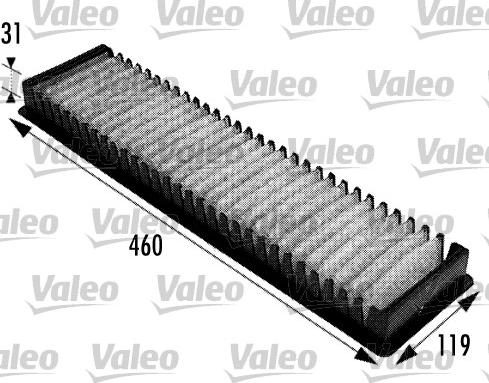 Valeo 698725 - Filtru, aer habitaclu aaoparts.ro