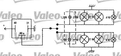 Valeo 641422 - Modul semnalizare aaoparts.ro