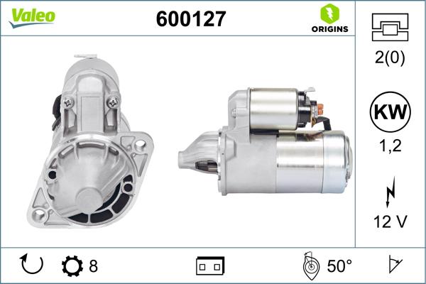 VALEO 600127 - Starter aaoparts.ro