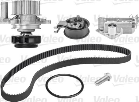 Valeo 614554 - Set pompa apa + curea dintata aaoparts.ro