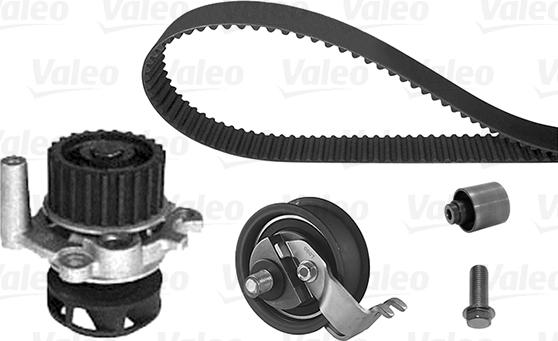 Valeo 614555 - Set pompa apa + curea dintata aaoparts.ro