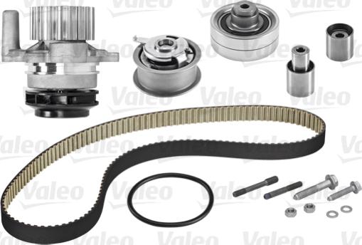 Valeo 614525 - Set pompa apa + curea dintata aaoparts.ro